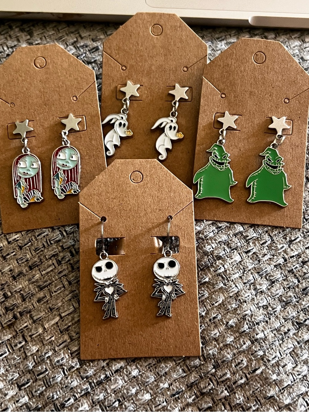 Nightmare before Christmas earrings set